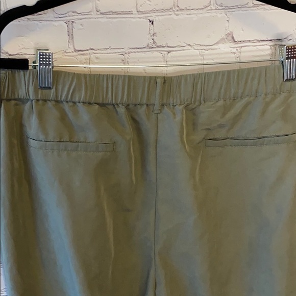 Kenneth Cole sage green Modal elastic back pant XL - Picture 3 of 8